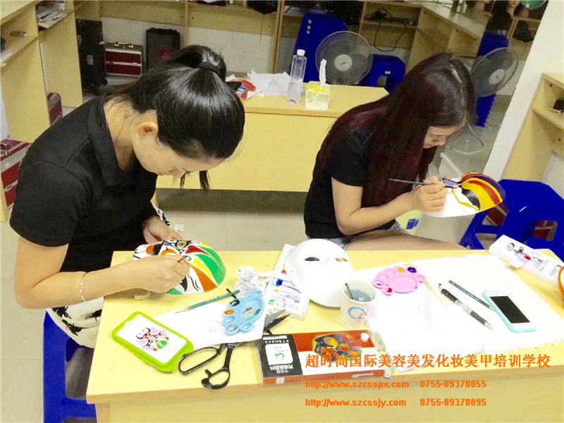 超時尚化妝中級班面具臉譜課程